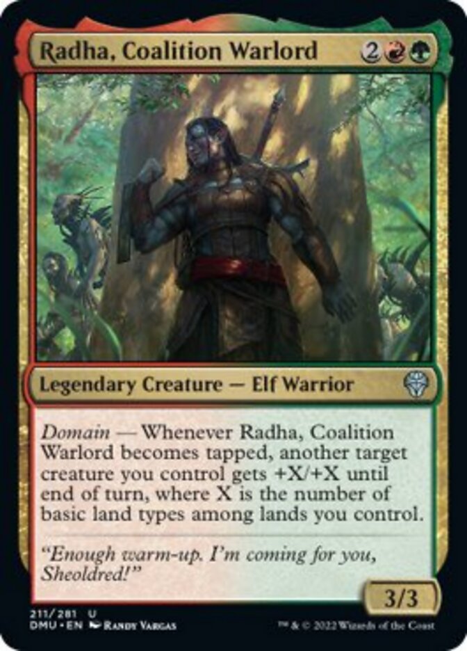 Radha, Coalition Warlord [Dominaria United] | Gate City Games LLC