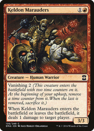 Keldon Marauders [Eternal Masters] | Gate City Games LLC