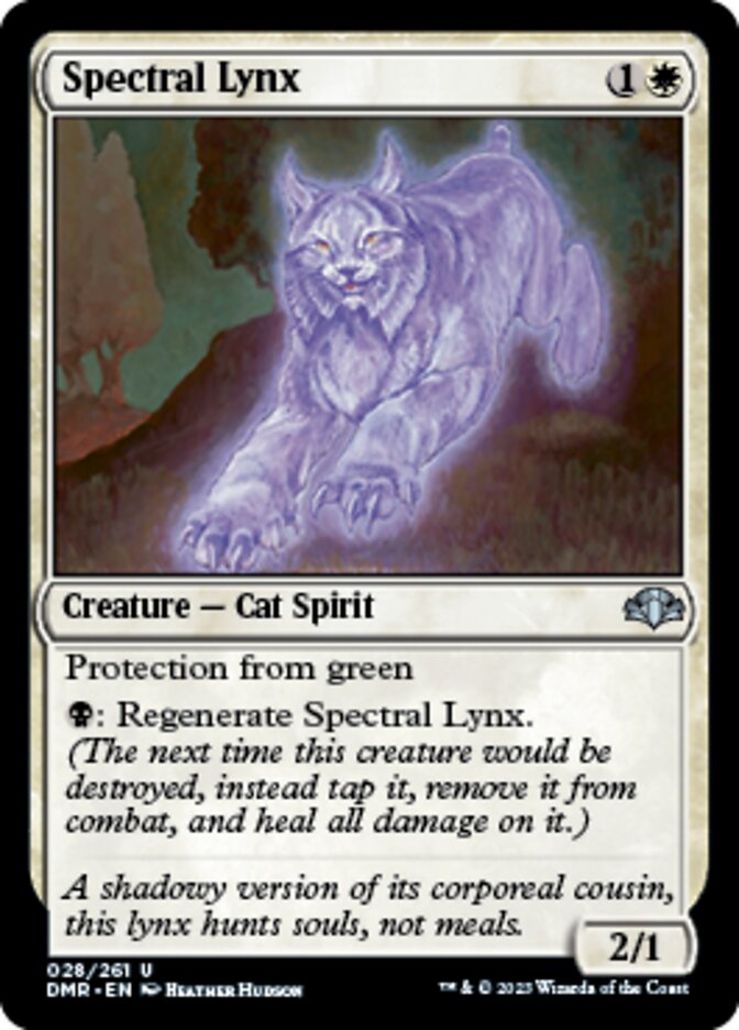 Spectral Lynx [Dominaria Remastered] | Gate City Games LLC