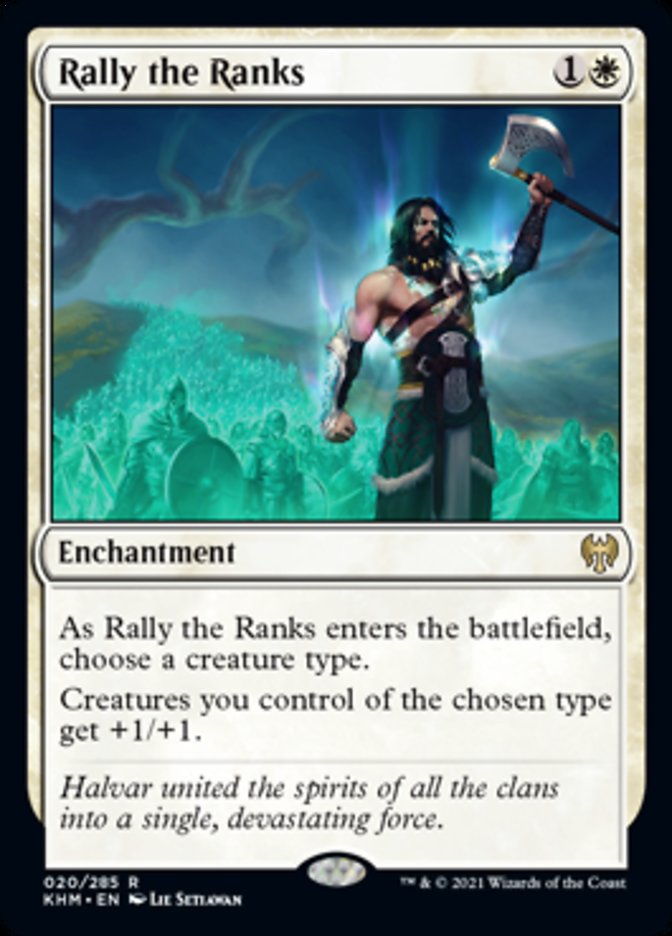 Rally the Ranks [Kaldheim] | Gate City Games LLC