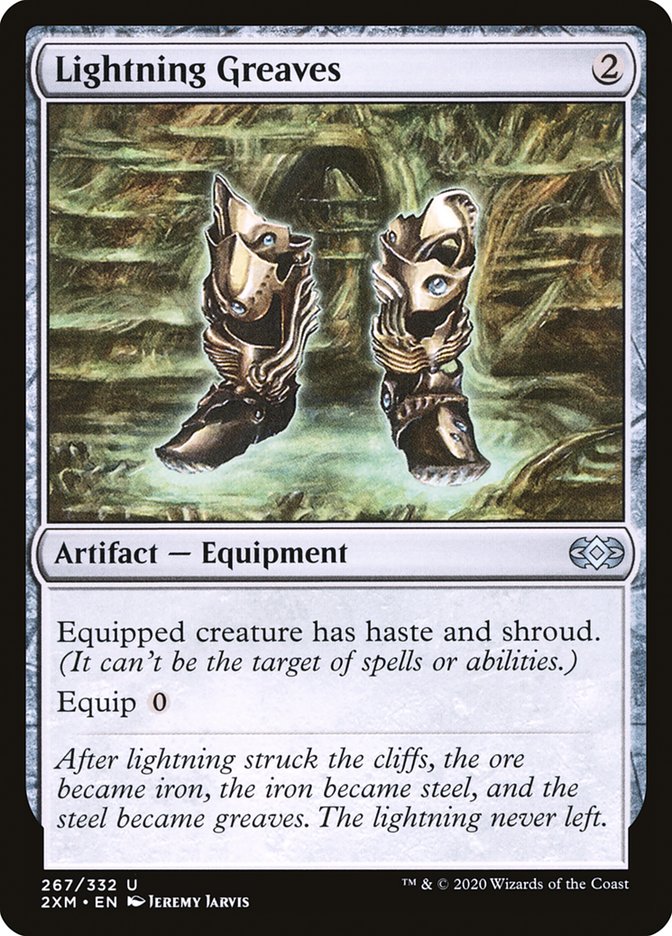 Lightning Greaves [Double Masters] | Gate City Games LLC