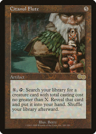 Citanul Flute [Urza's Saga] | Gate City Games LLC
