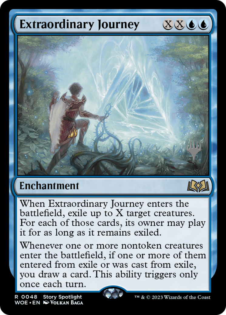 Extraordinary Journey (Promo Pack) [Wilds of Eldraine Promos] | Gate City Games LLC