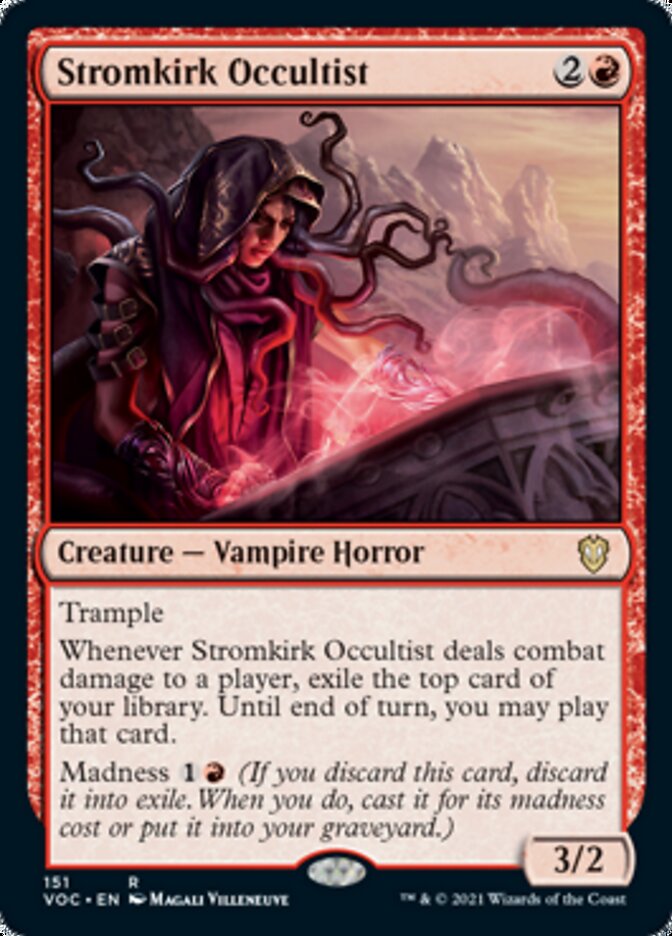 Stromkirk Occultist [Innistrad: Crimson Vow Commander] | Gate City Games LLC