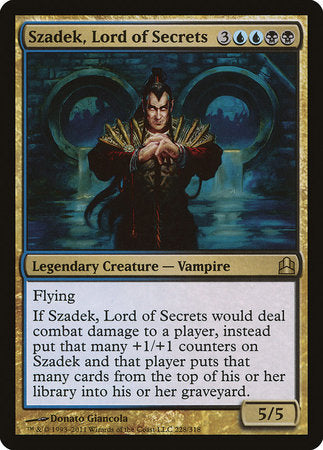 Szadek, Lord of Secrets [Commander 2011] | Gate City Games LLC