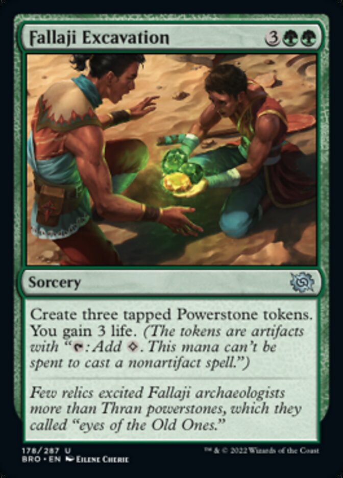 Fallaji Excavation [The Brothers' War] | Gate City Games LLC