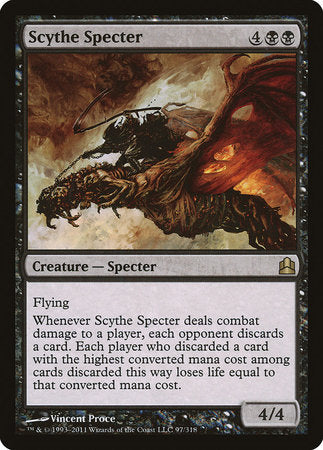 Scythe Specter [Commander 2011] | Gate City Games LLC
