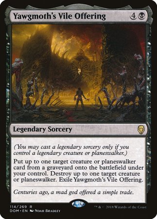 Yawgmoth's Vile Offering [Dominaria] | Gate City Games LLC