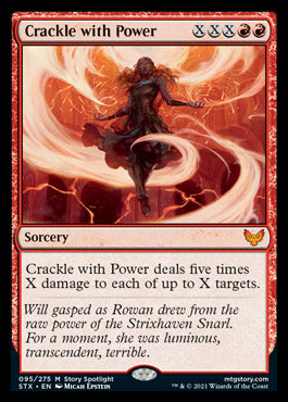 Crackle with Power [Strixhaven: School of Mages] | Gate City Games LLC