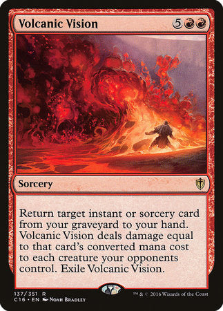 Volcanic Vision [Commander 2016] | Gate City Games LLC