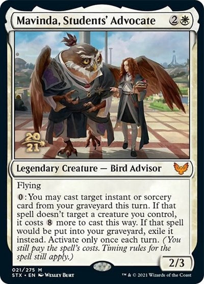 Mavinda, Students' Advocate [Strixhaven: School of Mages Prerelease Promos] | Gate City Games LLC