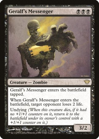 Geralf's Messenger [Dark Ascension] | Gate City Games LLC