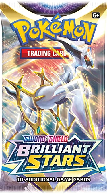 Pokemon TCG Brilliant Stars Booster Pack | Gate City Games LLC