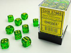Chessex Gemini 12mm Dice Block | Gate City Games LLC
