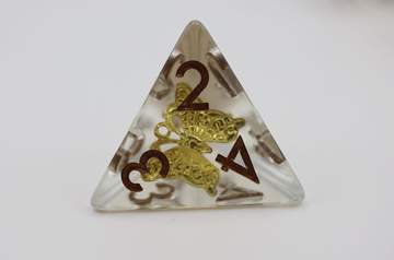 Gilded Butterfly Dice Set | Gate City Games LLC