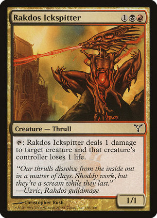 Rakdos Ickspitter [Dissension] | Gate City Games LLC