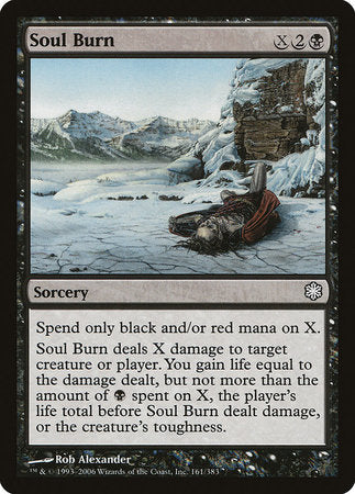 Soul Burn [Coldsnap Theme Decks] | Gate City Games LLC