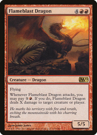Flameblast Dragon [Magic 2012] | Gate City Games LLC
