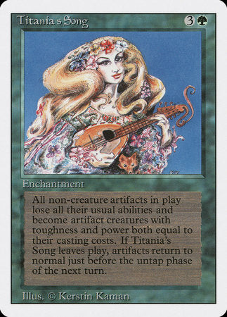 Titania's Song [Revised Edition] | Gate City Games LLC