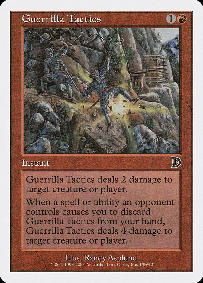 Guerrilla Tactics (Falling) [Deckmasters] | Gate City Games LLC