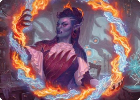 Rootha, Mercurial Artist Art Card [Strixhaven: School of Mages Art Series] | Gate City Games LLC