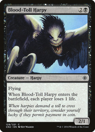 Blood-Toll Harpy [Conspiracy: Take the Crown] | Gate City Games LLC