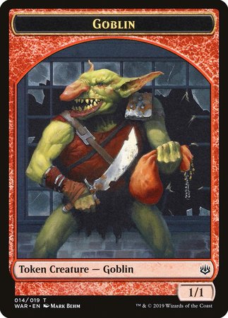 Goblin Token [War of the Spark Tokens] | Gate City Games LLC