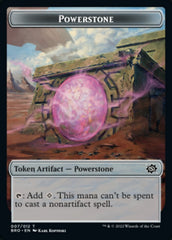 Powerstone // Ravage Double-Sided Token [The Brothers' War Tokens] | Gate City Games LLC