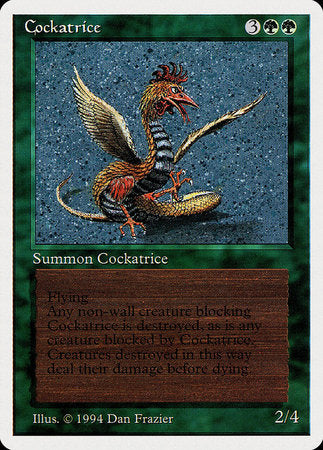 Cockatrice [Summer Magic / Edgar] | Gate City Games LLC