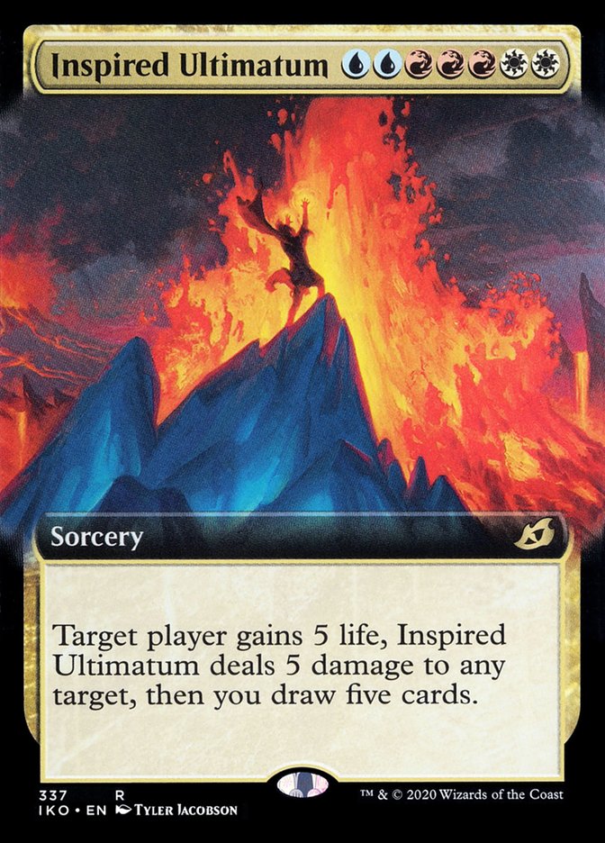 Inspired Ultimatum (Extended Art) [Ikoria: Lair of Behemoths] | Gate City Games LLC