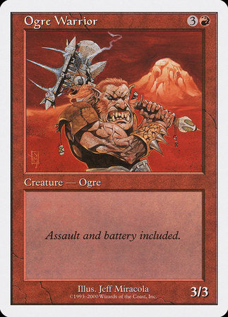 Ogre Warrior [Starter 2000] | Gate City Games LLC