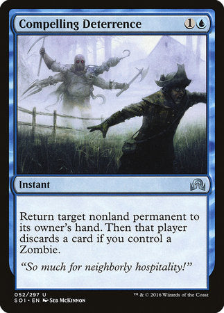 Compelling Deterrence [Shadows over Innistrad] | Gate City Games LLC