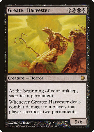 Greater Harvester [Darksteel] | Gate City Games LLC