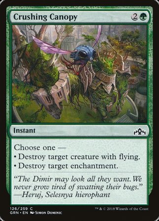 Crushing Canopy [Guilds of Ravnica] | Gate City Games LLC