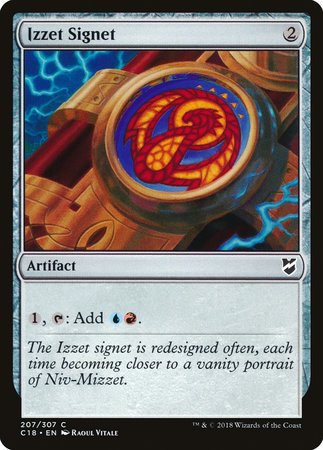 Izzet Signet [Commander 2018] | Gate City Games LLC