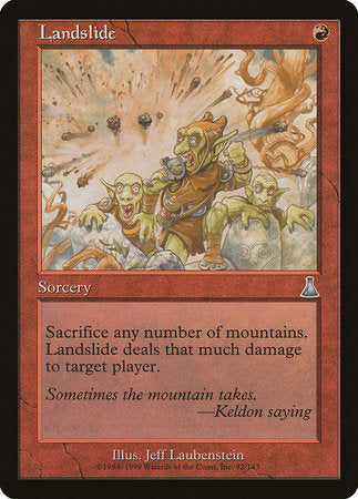 Landslide [Urza's Destiny] | Gate City Games LLC