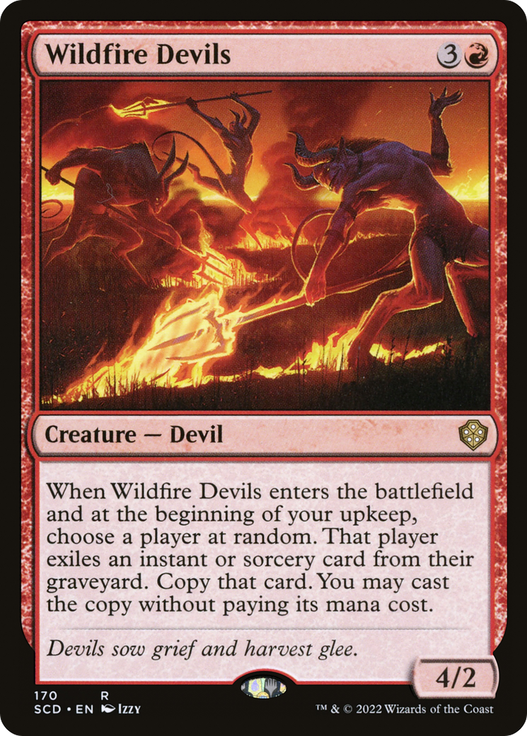 Wildfire Devils [Starter Commander Decks] | Gate City Games LLC