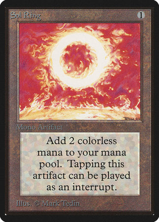 Sol Ring [Limited Edition Beta] | Gate City Games LLC