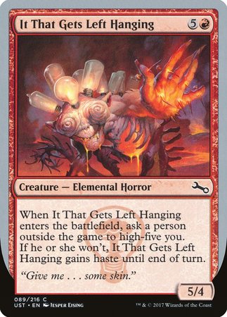 It That Gets Left Hanging [Unstable] | Gate City Games LLC