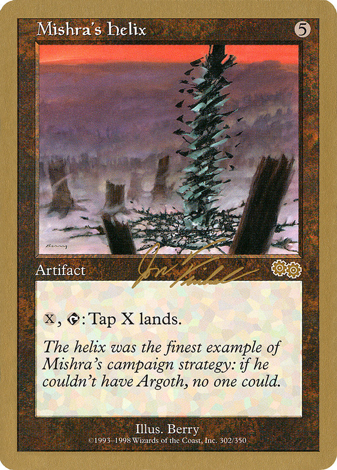 Mishra's Helix (Jon Finkel) [World Championship Decks 2000] | Gate City Games LLC