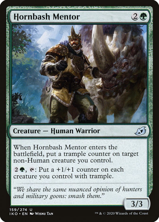 Hornbash Mentor [Ikoria: Lair of Behemoths] | Gate City Games LLC