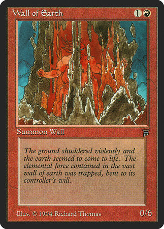 Wall of Earth [Legends] | Gate City Games LLC