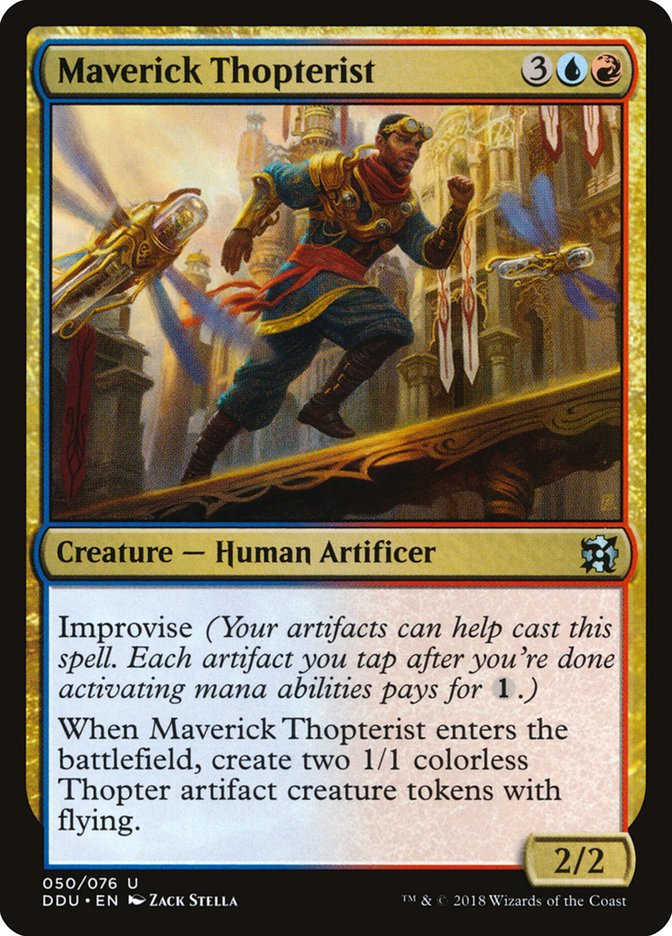 Maverick Thopterist [Duel Decks: Elves vs. Inventors] | Gate City Games LLC