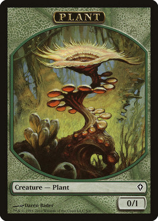 Plant Token [Worldwake Tokens] | Gate City Games LLC