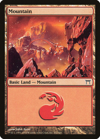 Mountain (302) [Champions of Kamigawa] | Gate City Games LLC