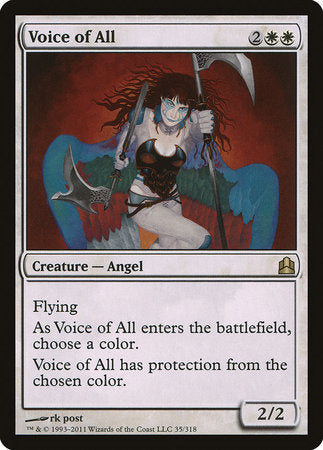 Voice of All [Commander 2011] | Gate City Games LLC