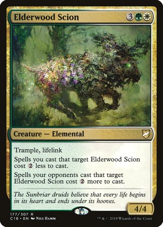 Elderwood Scion [Commander 2018] | Gate City Games LLC
