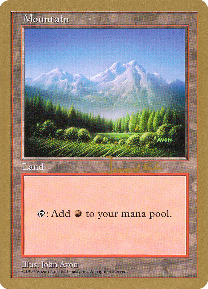 Mountain (431) (Janosch Kuhn) [World Championship Decks 1997] | Gate City Games LLC