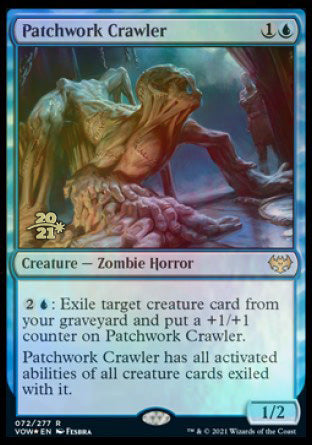 Patchwork Crawler [Innistrad: Crimson Vow Prerelease Promos] | Gate City Games LLC