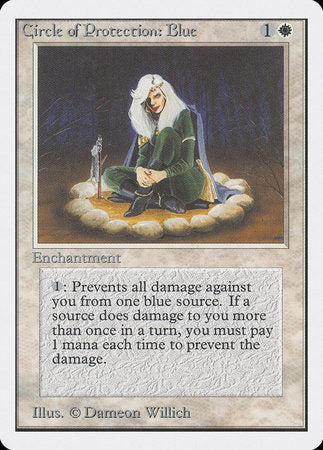 Circle of Protection: Blue [Unlimited Edition] | Gate City Games LLC